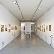 Marta Matus, Collageville, exhibition view. Courtesy of Danubiana