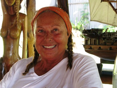 Un intenso primo piano di Manina Consiglio