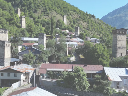 Stunning Caucasus Mountains, Mestia, Georgia