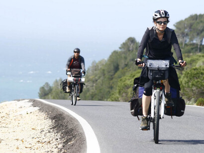 Ruta en bicicleta
