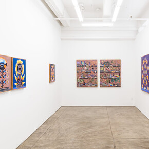 Rune Christensen, Collective memories, exhibition view. Courtesy of Morgan Lehman Gallery