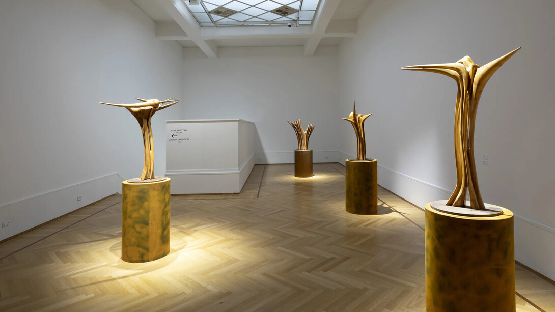 Pablo Atchugarry, Scolpire la luce, vista della mostra. Cortesia della Galleria Nazionale d’Arte Moderna e Contemporanea