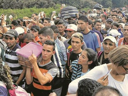 Los grandes medios hablan de «éxodo» de venezolanos: ¿hasta qué punto es real esta percepción?