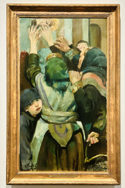 Christian Krohg, The Struggle for Existence. Study, Nationalmuseum-Sweden’s museum of art and design, photo (taken at press preview): Alma Reyes