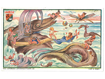 Gli animali antidiluviani, 1949 
