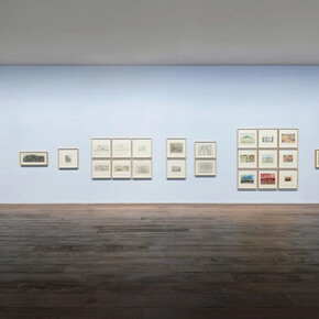 Kim Chong Hak, On paper, exhibition view. Courtesy of Johyun Gallery