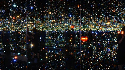 Yayoi Kusama, Infinity Mirror Room, The Souls of Millions of Light Years Away (2013)