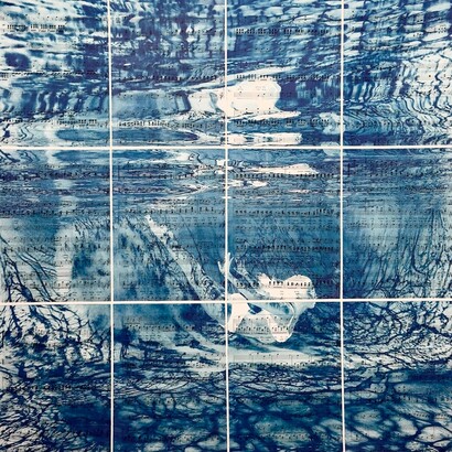 Mercedes Jelinek, Blue #2, 2025. Courtesy of Fremin Gallery