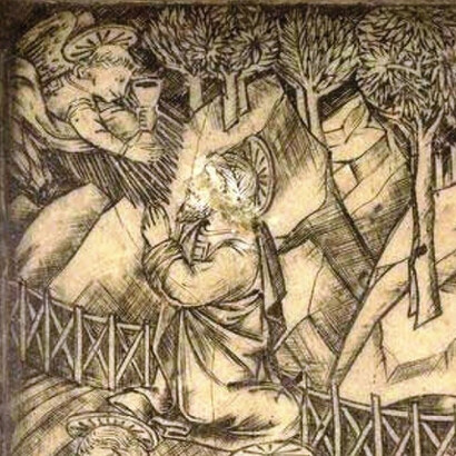 Cristo nell'orto (part): raro esempio di niello stampato su carta del XV secolo