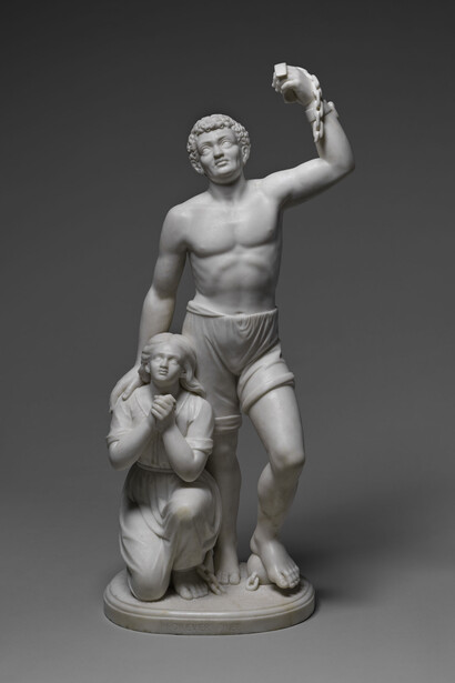 Edmonia Lewis, Forever free, 1867. Courtesy of Georgia Museum of Art
