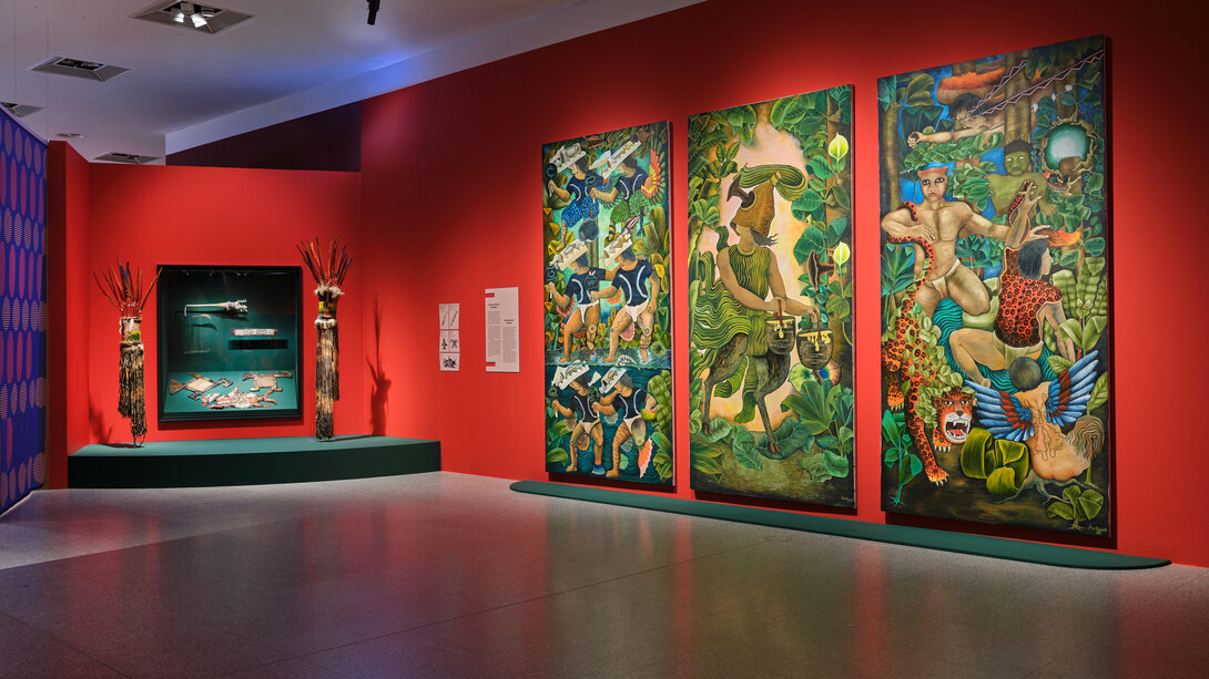 Amazônia. Indigenous worlds, exhibition view. Courtesy of Bundeskunsthalle