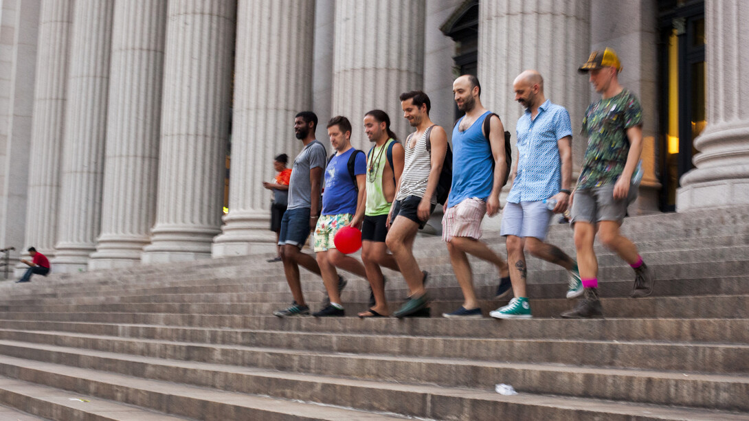 Todd Shalom and Niegel Smith, Spread, 2013. Photo: Caitlin Ruttle