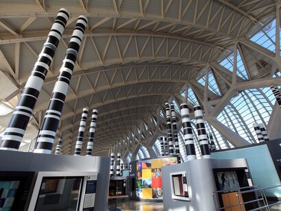 Valencia. Inside Prince Felipe Science Museum