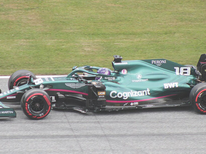 Sebastian Vettel, car number 5, at the FIA Formula 1 Austria 2021 Grand Prix