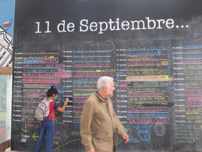 Fue cada día, cada hora y cada minuto, tremendamente responsable, sin contar las horas de su variada actividad. Centro Cultural Gabriela Mistral, 1973 — 2013, Santiago, Chile