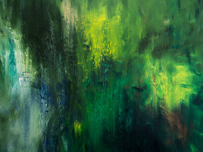 New Earth, 120x150cm, acrylic on canvas, 2018