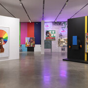 Derrick Adams, View master, exhibition view. Courtesy of ICA Boston 