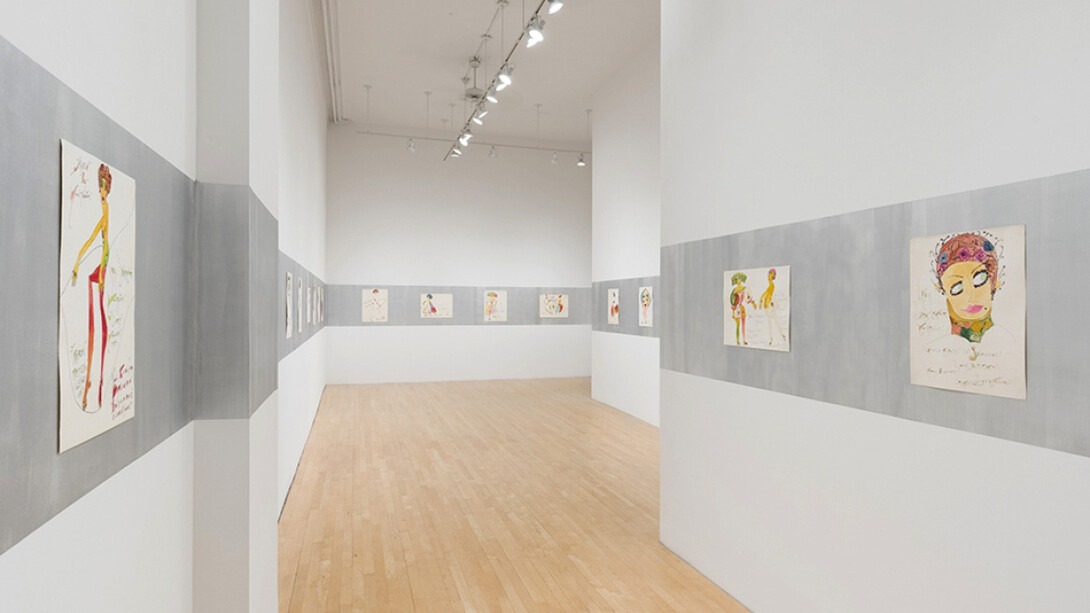 Lady Shalamar, Three world tours, exhibition view. Courtesy of Kerry Schuss Gallery 