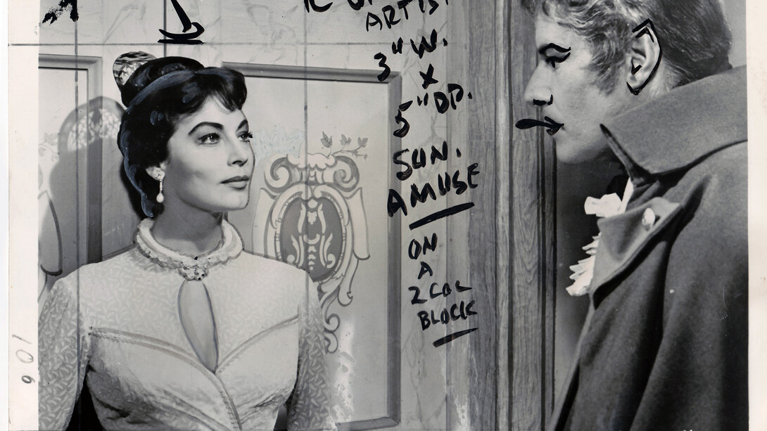 Ava Gardner, 1959, Tirage argentique vintage retouché à la main, 20 x 25 cm, Pièce unique, Courtesy Argentic