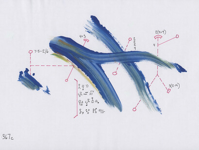 Anthony Braxton, Falling River Music (367c), 2004-present. Courtesy of Anthony Braxton and the Tri-Centric Foundation.