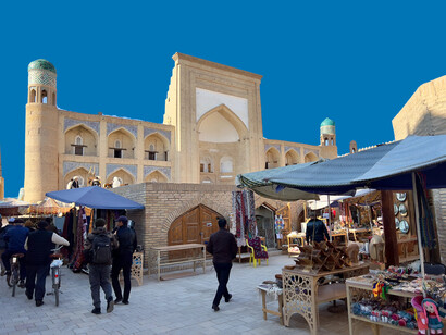Kutulug Murad Inaq Madrassh, historical landamark, Khiva, Uzbekistan