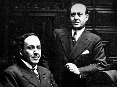 Antonio y Manuel, hermanos Machado