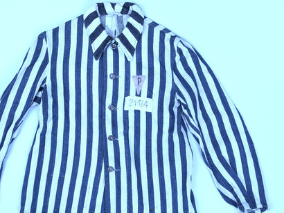Traje de prisionero de los campos nazis
