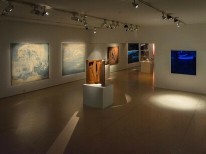 Jacques Bedel, Exhibition view. Courtesy of Maman Fine Art 