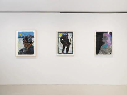 Deanio X, Atlantic aurora, exhibition view. Courtesy of Palo Gallery