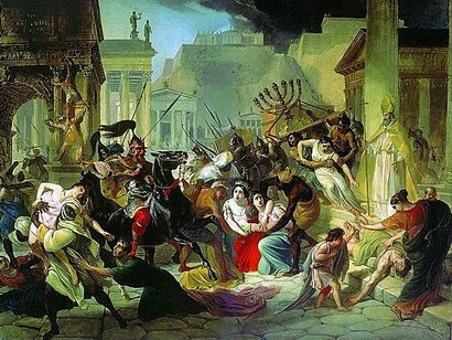 Genserico, i Barbari saccheggiano Roma