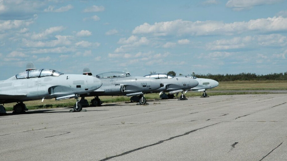 Canadair T-33 #441. Courtesy of Jet Aircraft Museum