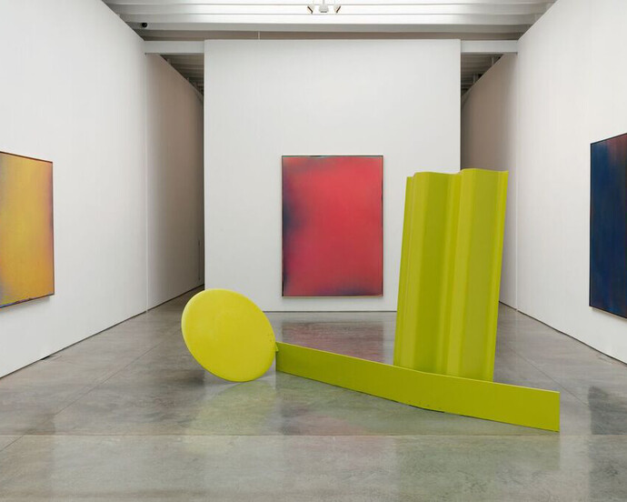 Caro & Olitski: 1965 – 1968. Courtesy of Paul Kasmin