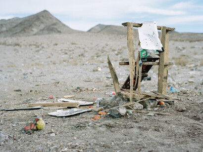Alexa Hoyer, Assemblage with Pallet, 2015 -
 Archival Pigmented Print, 24 x 30 inches
