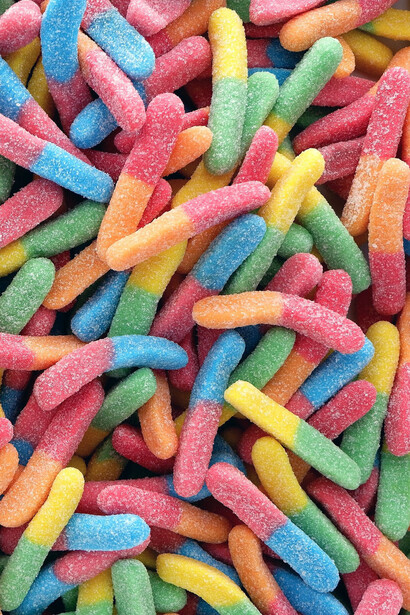 Gusanitos de gelatina