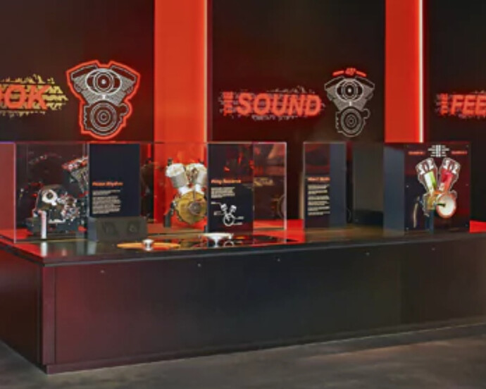 Engine Room. Courtesy of Harley-Davidson Museum