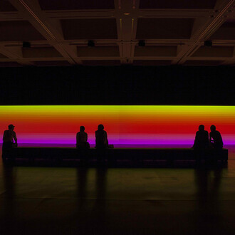 All images: Exhibition view, Carsten Nicolai, unicolor, as part of the exhibition 'City and Nature', Sapporo International Art Festival, Sapporo Art Museum, Japan 2014. Photography: by Julija Stankeviciene, Courtesy Galerie EIGEN+ART Leipzig/Berlin and The Pace Gallery © VG Bildkunst Bonn