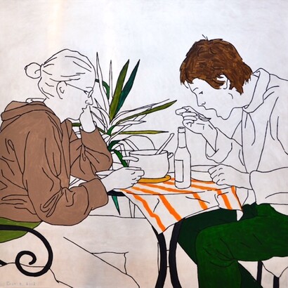 Zolt Kovac, Exhibition view. Courtesy of Gallery 106