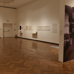 Porter-Camnitzer. Los años del New York Graphic Workshop, vista de exhibición. Cortesía del Museo Nacional de Bellas Artes