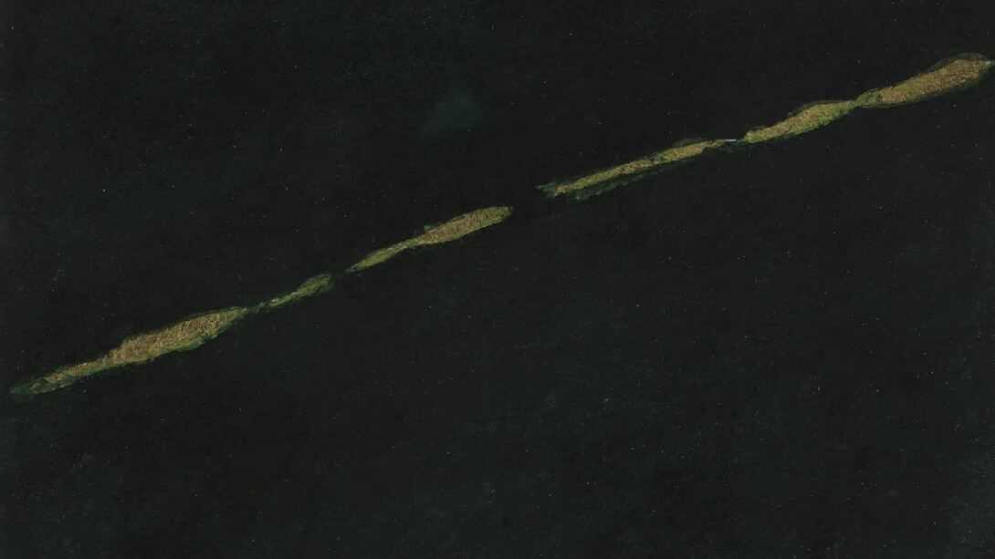 Julie Brook, Winter wall, Entering light study (no. tbc) (detail), 2024. Courtesy of Pangolin London