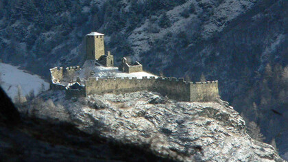 Le rovine del Castello di Graines