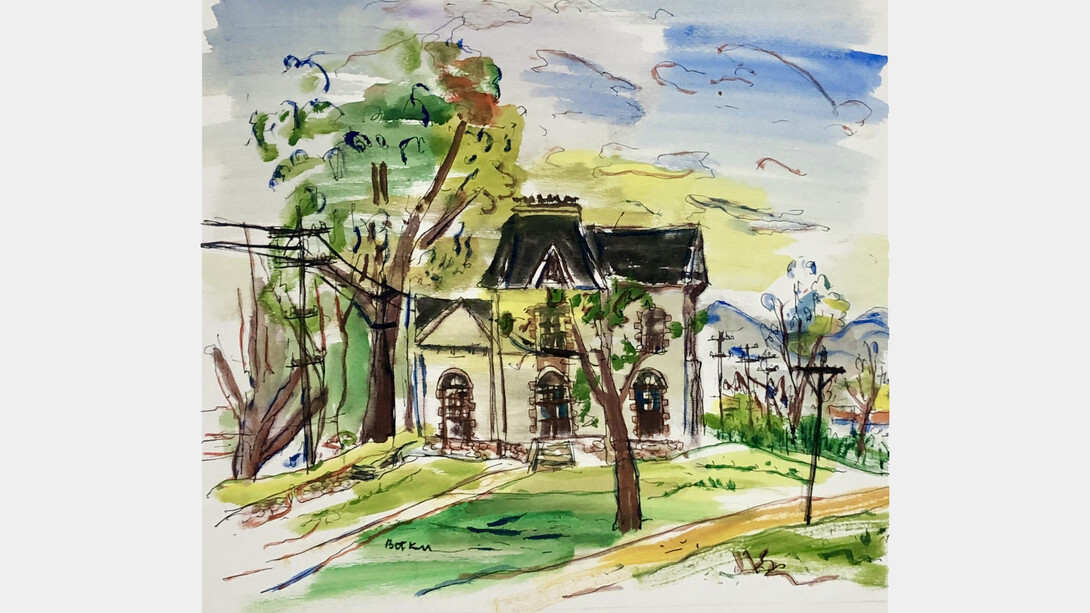 Henry Botkin Watercolors, Artwork, 2024. Courtesy of the artist and Childs Gallery