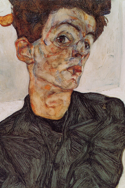 No diário inédito, la loucura de Schiele