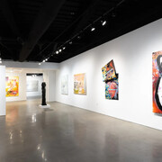 Various artists, The space we exist in, exhibition view. Courtesy of Heather Gaudio Fine Art
