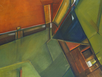 Teca Sandrini, Awareness of distance, 1991. Cortesia do MON - Museu Oscar Niemeyer