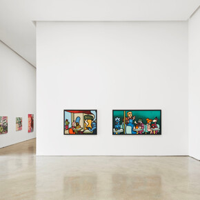 Lazy, exhibition view. Courtesy of PKM Gallery 