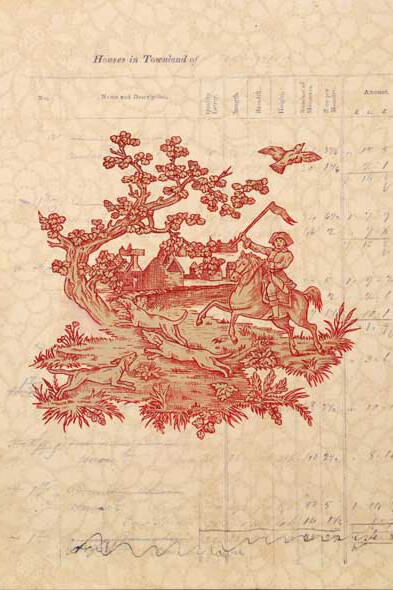 Jennifer Trouton, What remains 25, Oil on wallpaper, laid on board, 29 x 20 cm