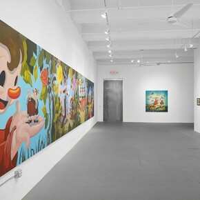 Victor Castillo, Exhibition view. Courtesy of Jonathan Levine Projects