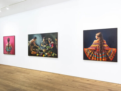 Yael Medrez Pier, Pájaro de fuego, exhibition view. Courtesy of Marc Straus Gallery. Photo by Martina Scala