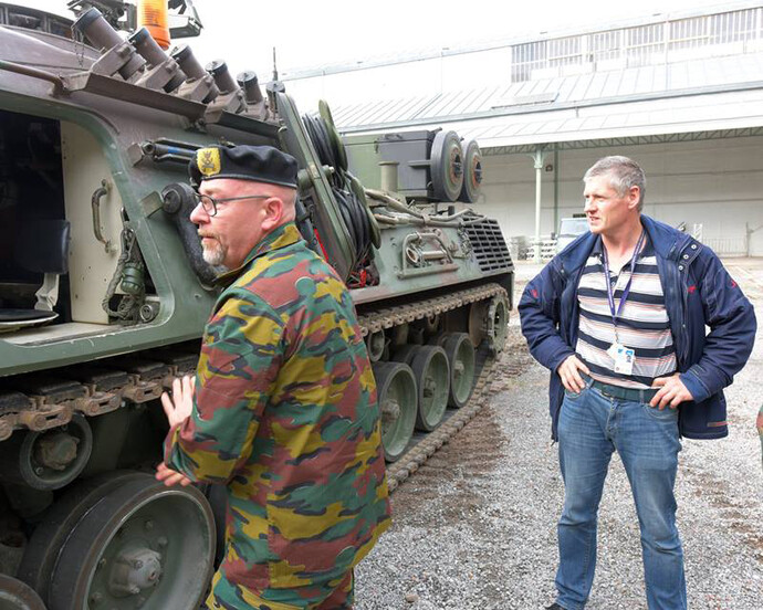 Bientôt Leo 50... Courtesy of Royal Army and Military History Museum