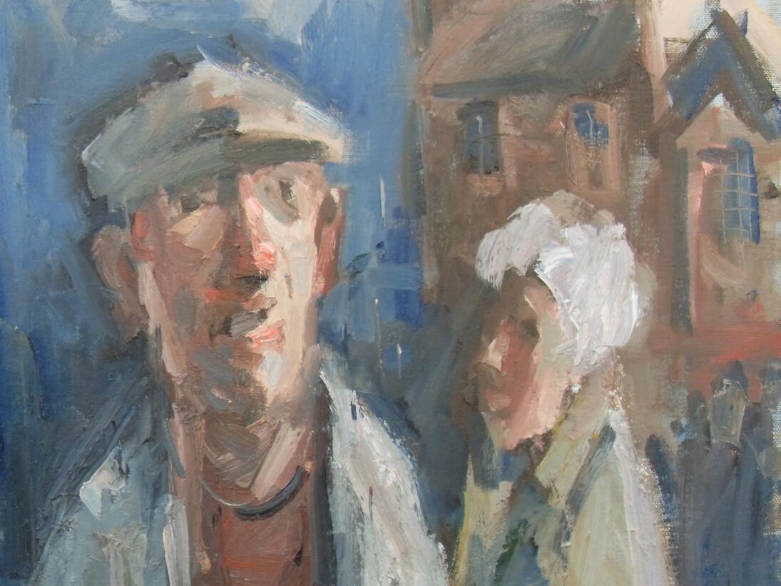 Gareth Parry, Will it Rain Again?,  41 x 41cm